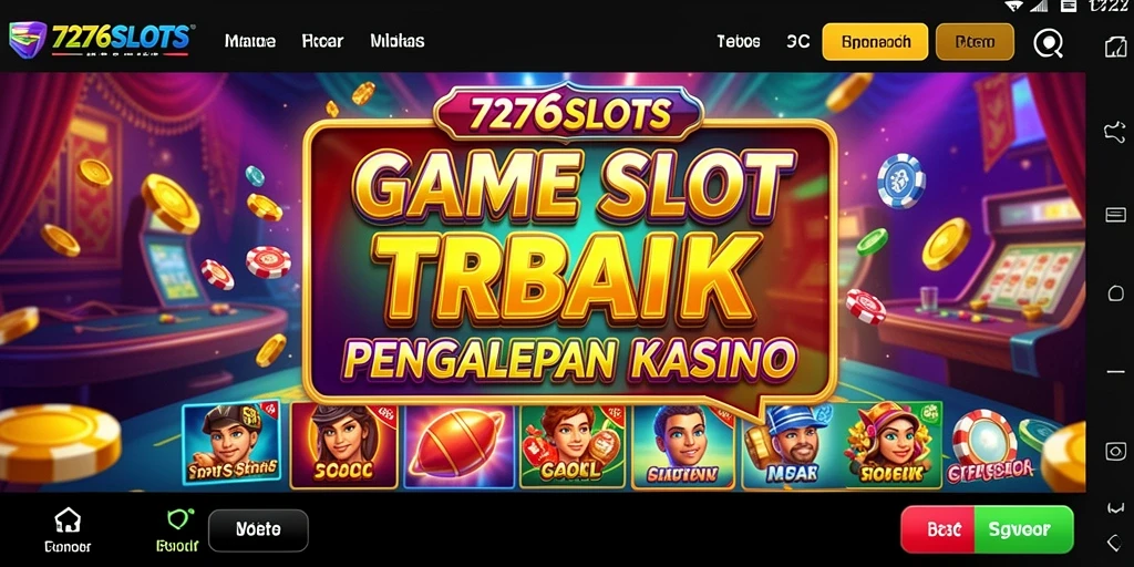 Tampilan menarik dari gameplay 7276SLOTS dengan slot yang mengasyikkan.