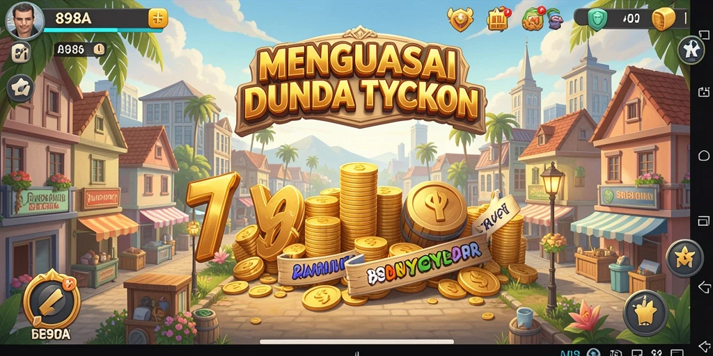 Tampilan gameplay Tycoon yang menarik dan menantang.