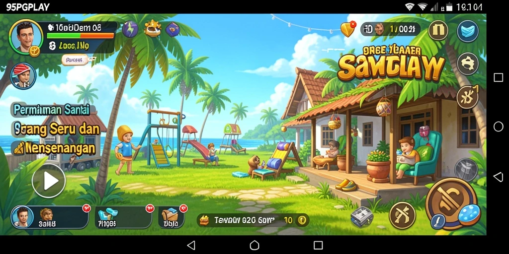 Screenshot gameplay 95PGPLAY menampilkan keseruan dan warna-warni permainan.