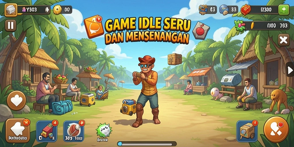 Tampilan gameplay BOY303 yang menarik dalam mode Idle.