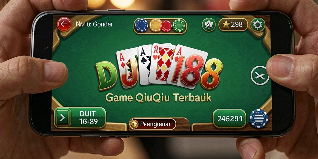 Tampilan gameplay QiuQiu yang seru dan interaktif.