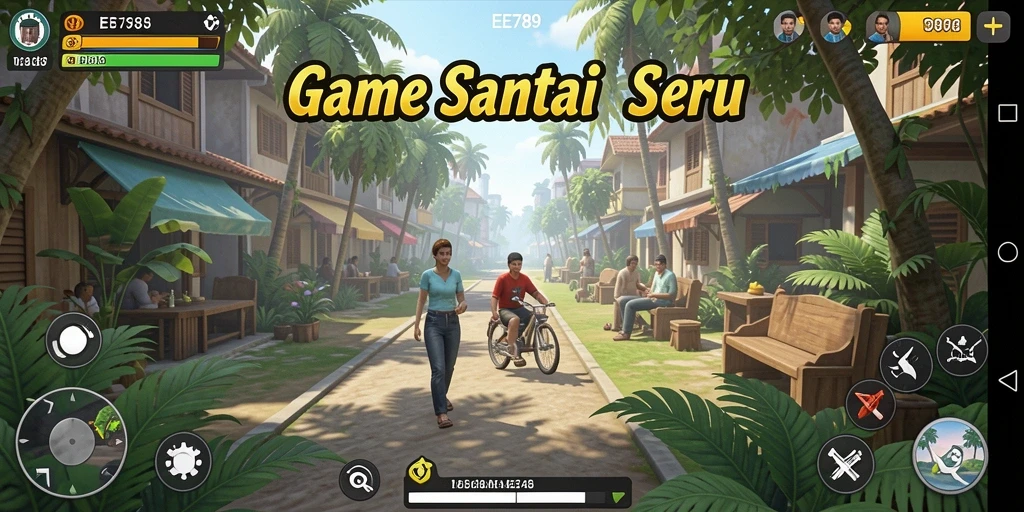 Tampilan menarik dari gameplay santai dalam EE789.