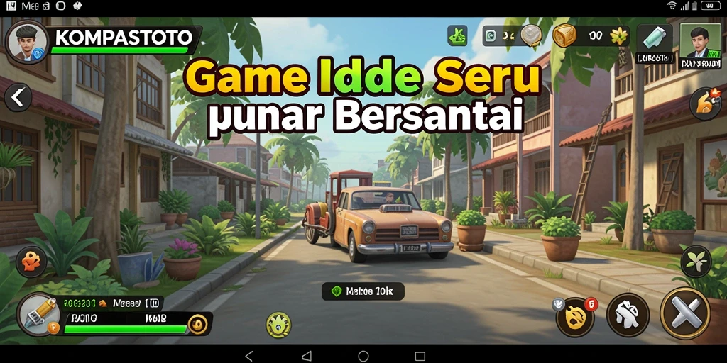 Tampilan gameplay utama KOMPASTOTO yang menarik dan interaktif.
