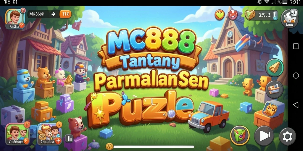 Tampilan gameplay <strong>MC888</strong> dengan berbagai teka-teki yang menantang.