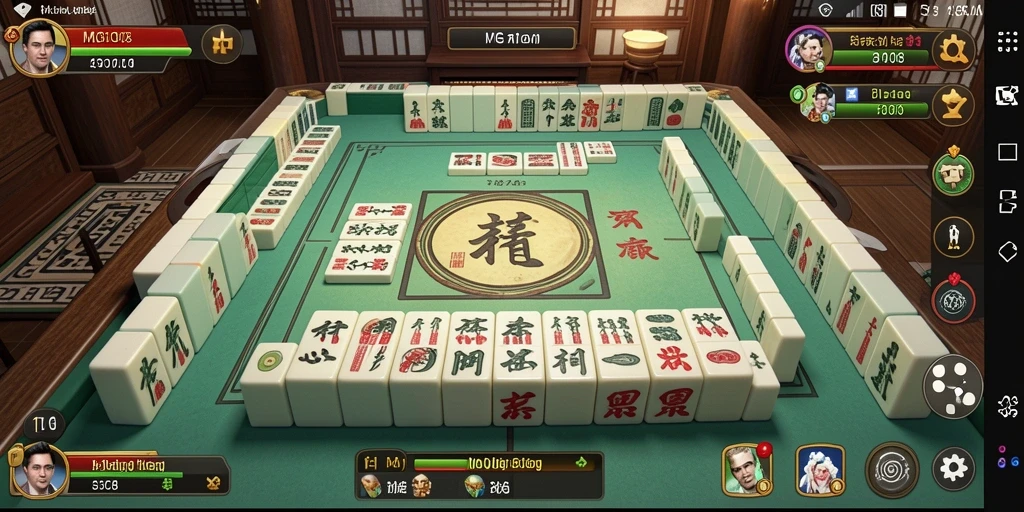 Tampilan gameplay Mahjong yang memikat dan menarik di MG108.