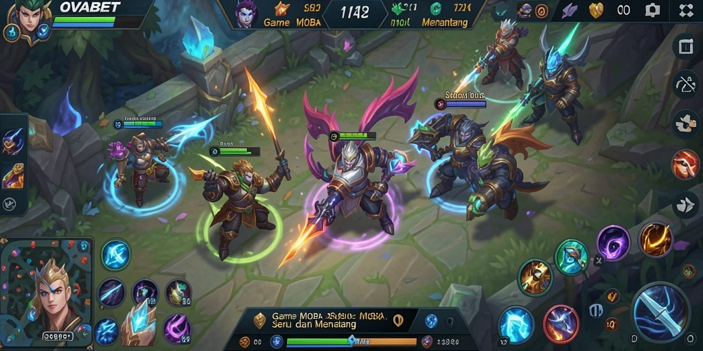 Gameplay seru dan strategi tim dalam OVABET.