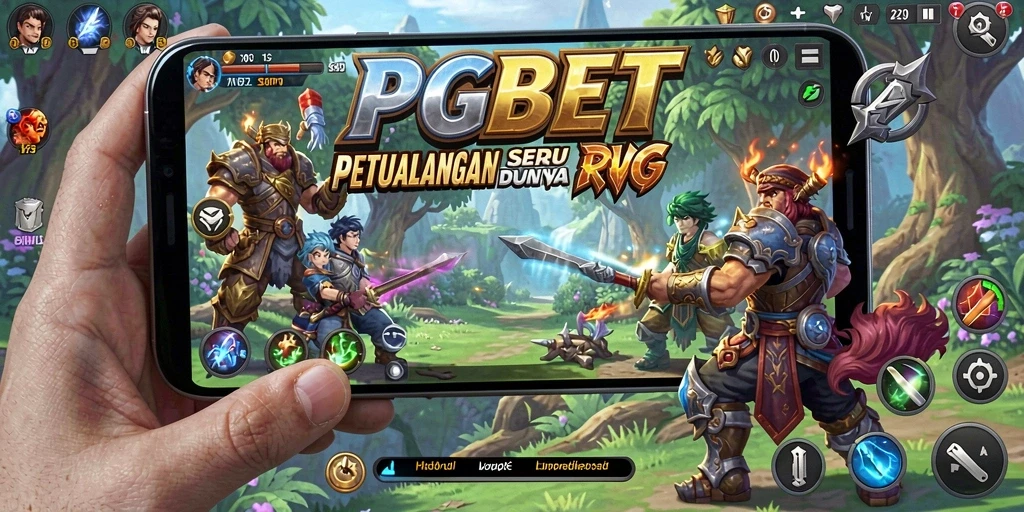 Tampilan gameplay PGBET dengan petualangan seru dan karakter unik.