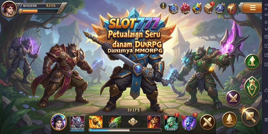 Gameplay menakjubkan di SLOT777 dalam dunia fantasi.