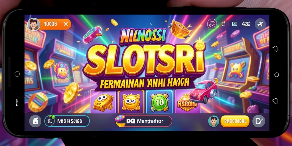Screenshot SLOTSRI menampilkan gameplay slot yang seru dan menghibur.