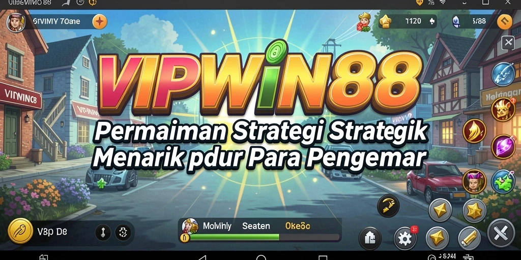 Screenshot gameplay VIPWIN88 menunjukkan aksi strategis yang mendebarkan.