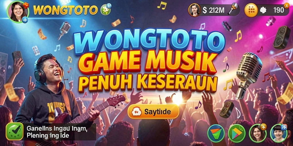 Tampilan gameplay seru dan interaktif dari WONGTOTO.